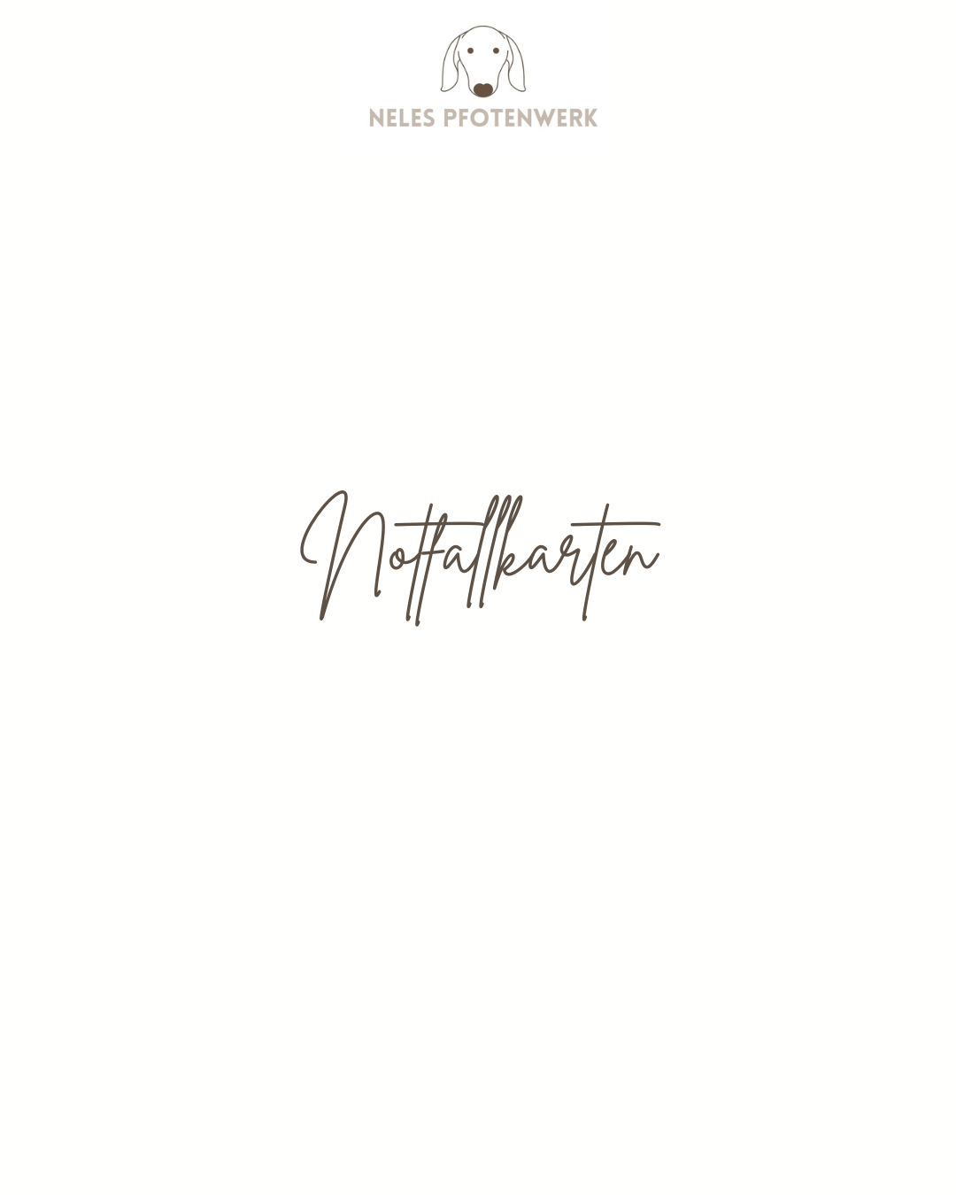 Notfallkarten