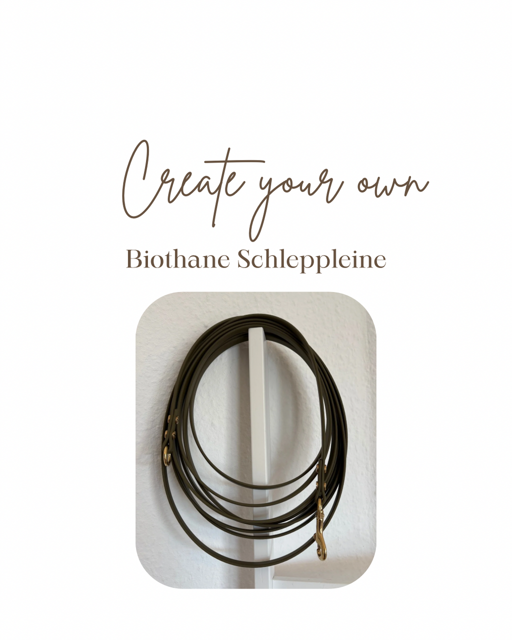 Create your own - Biothane Schleppleine