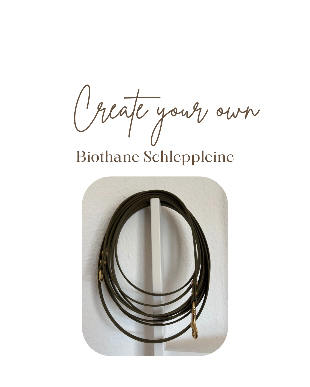 Create your own - Biothane Schleppleine