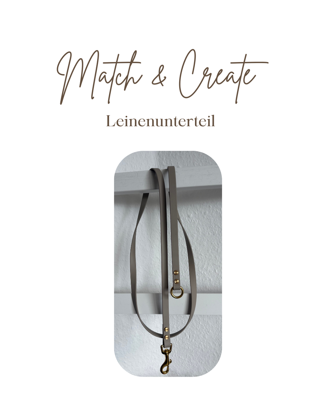 MATCH & CREATE - Leinenunterteil
