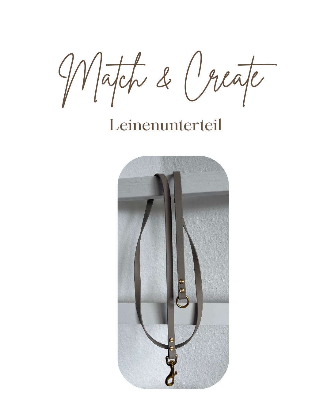 MATCH & CREATE - Leinenunterteil