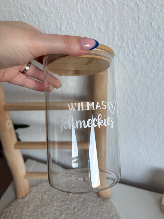 B-Ware Schmeckieglas 750ml Name Wilma