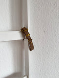Classic Leder Halsband | Sand
