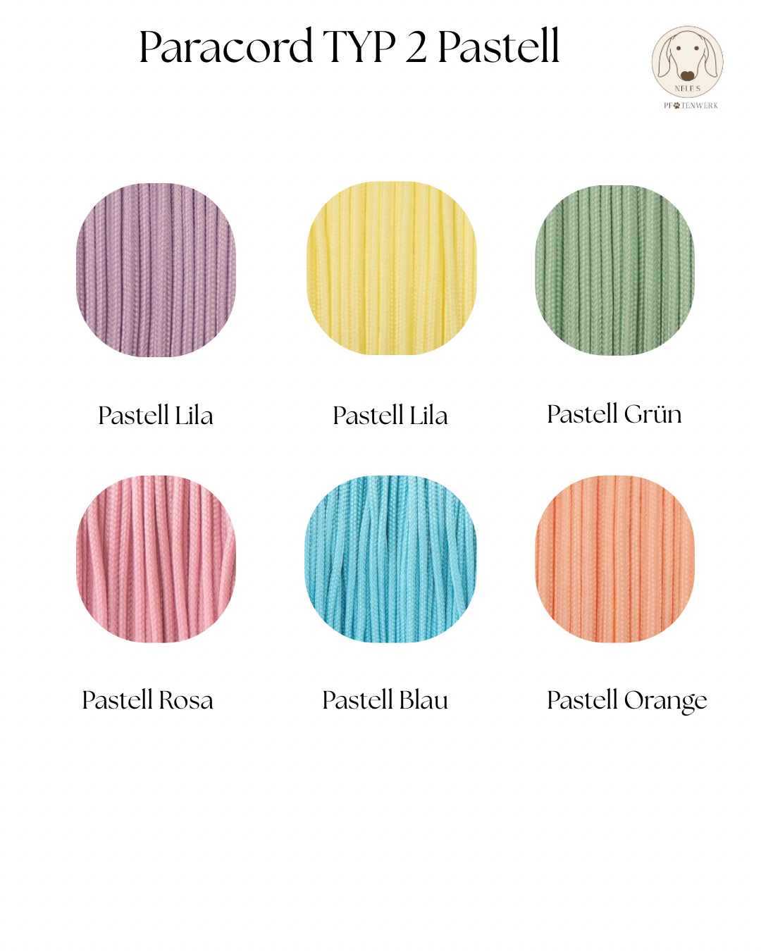 Retrieverleine Biothane x Paracord