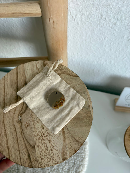 Hundemarke Hazelnut x gold