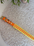 Biothane x Paracord Halsband HU 26-32🧡💛
