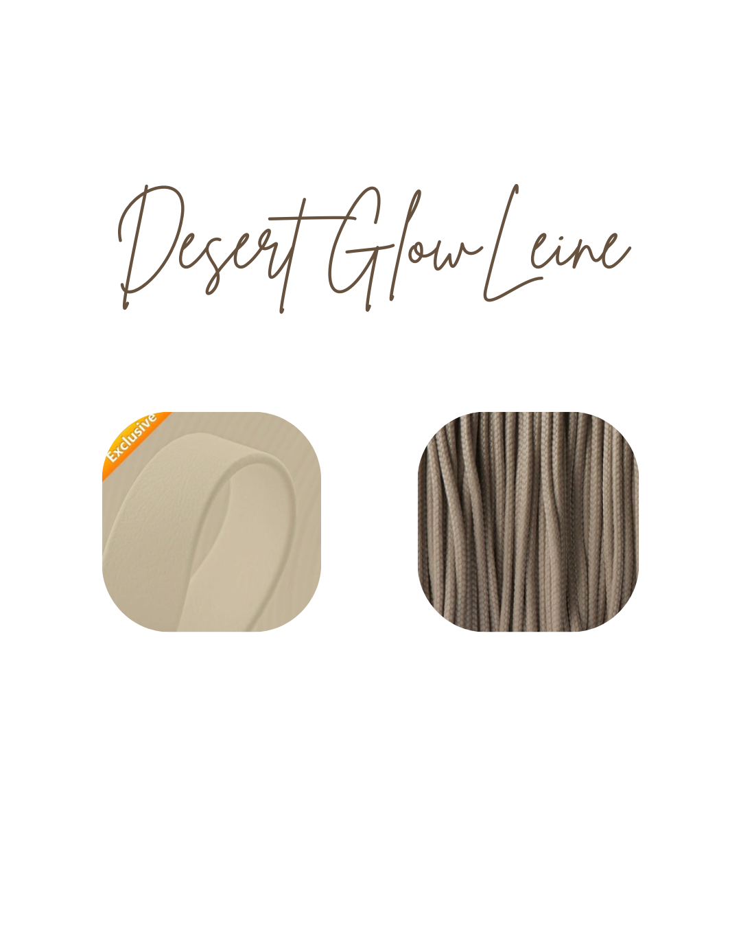 Crossbody Leine - Desert Glow