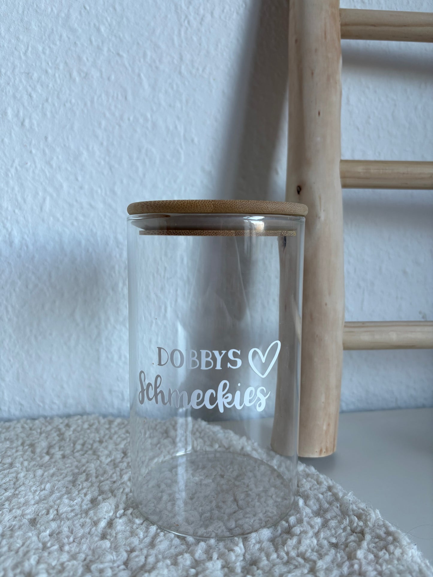 Personalisiertes Schmeckieglas