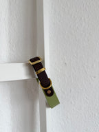 Biothane Duo Halsband | Avocado