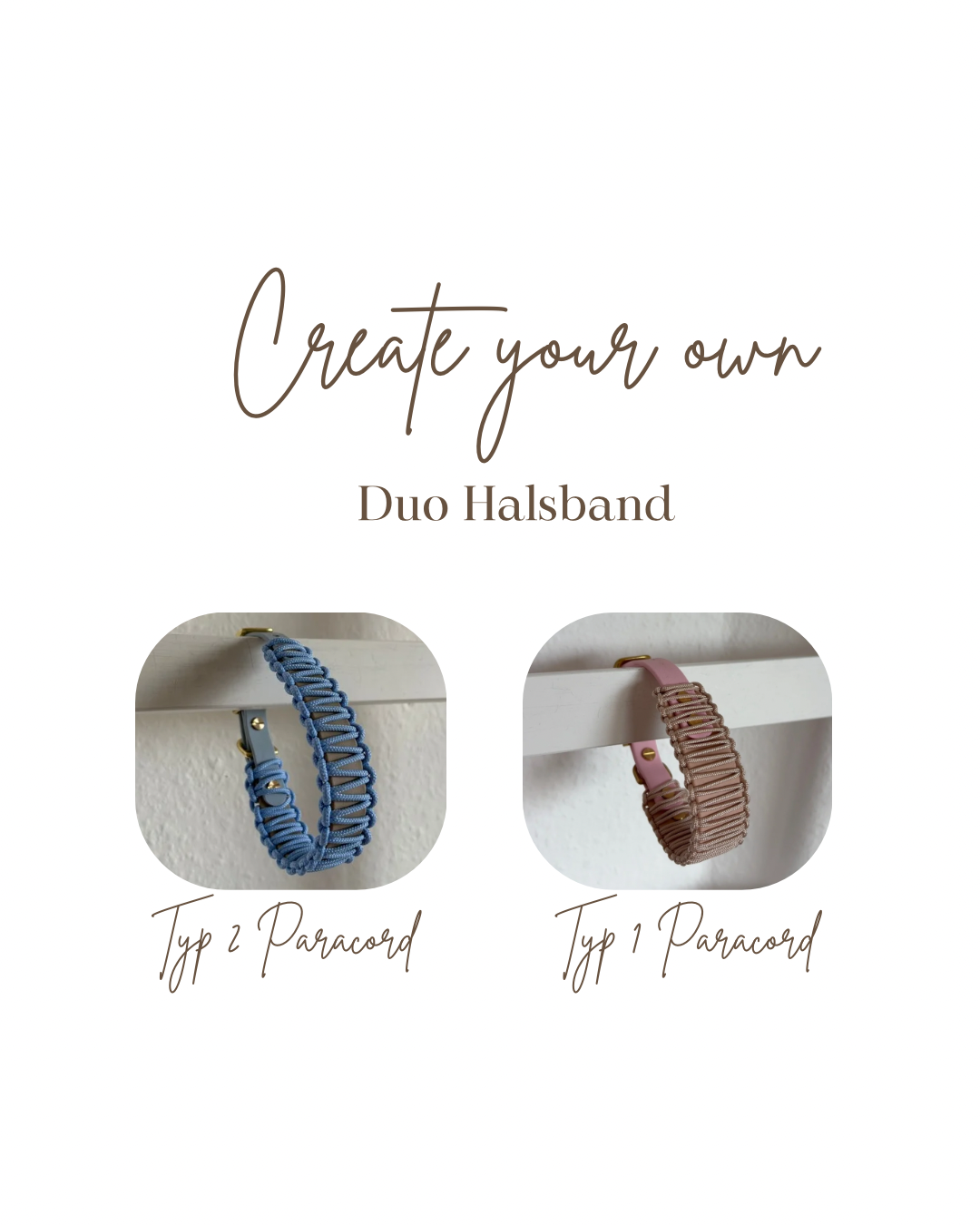 Create your own -  Duo Halsband