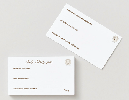 Allergiepass Hund