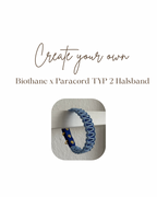 Create your own - Halsband Biothane x Paracord TYP 2