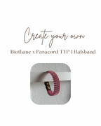 Create your own - Halsband Biothane x Paracord TYP 1