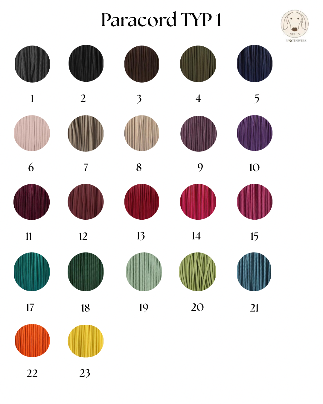 Retrieverleine Biothane x Paracord