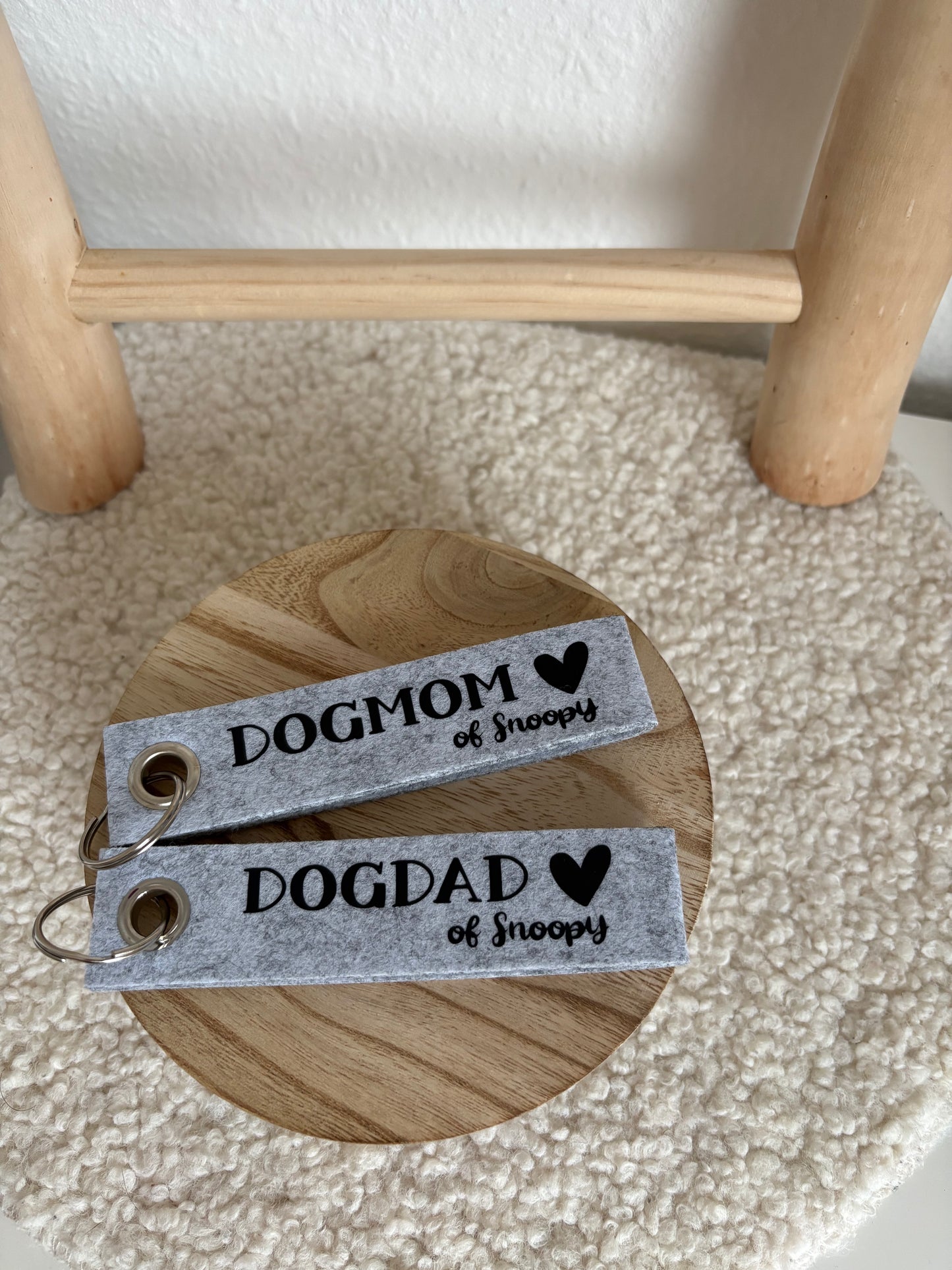 DOG MOM / DAD Schlüsselanhänger