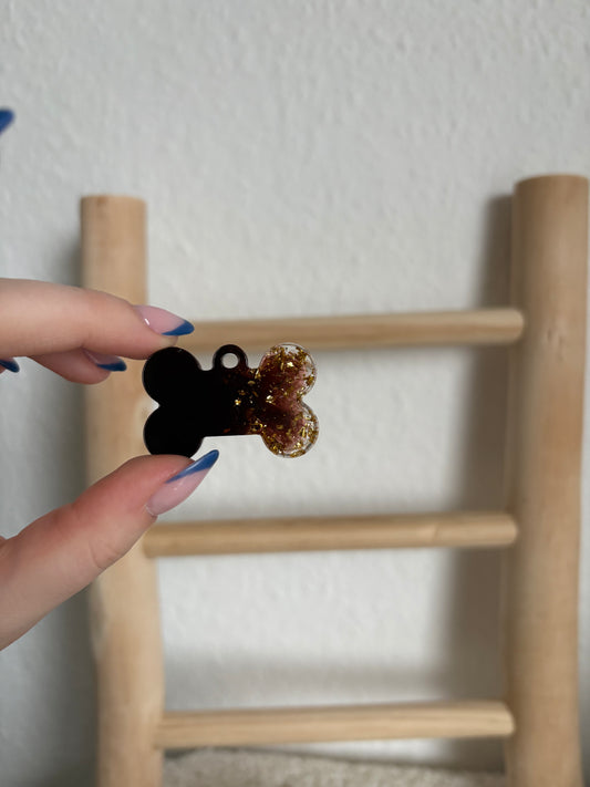 Hundemarke Knochen (neue Variante)