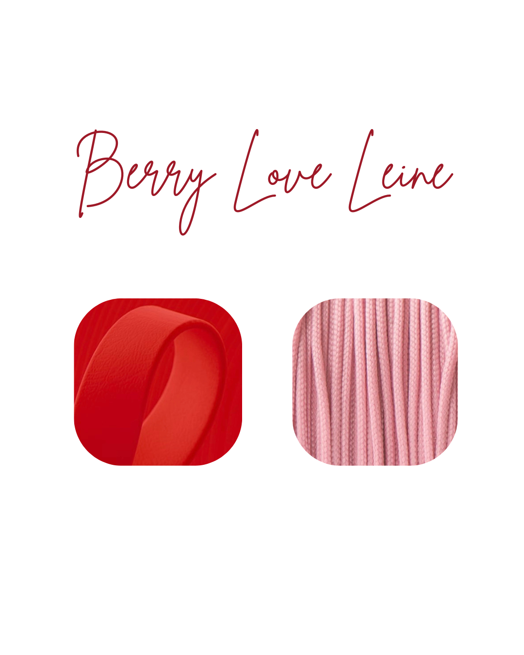 Crossbody Leine - Berry Love
