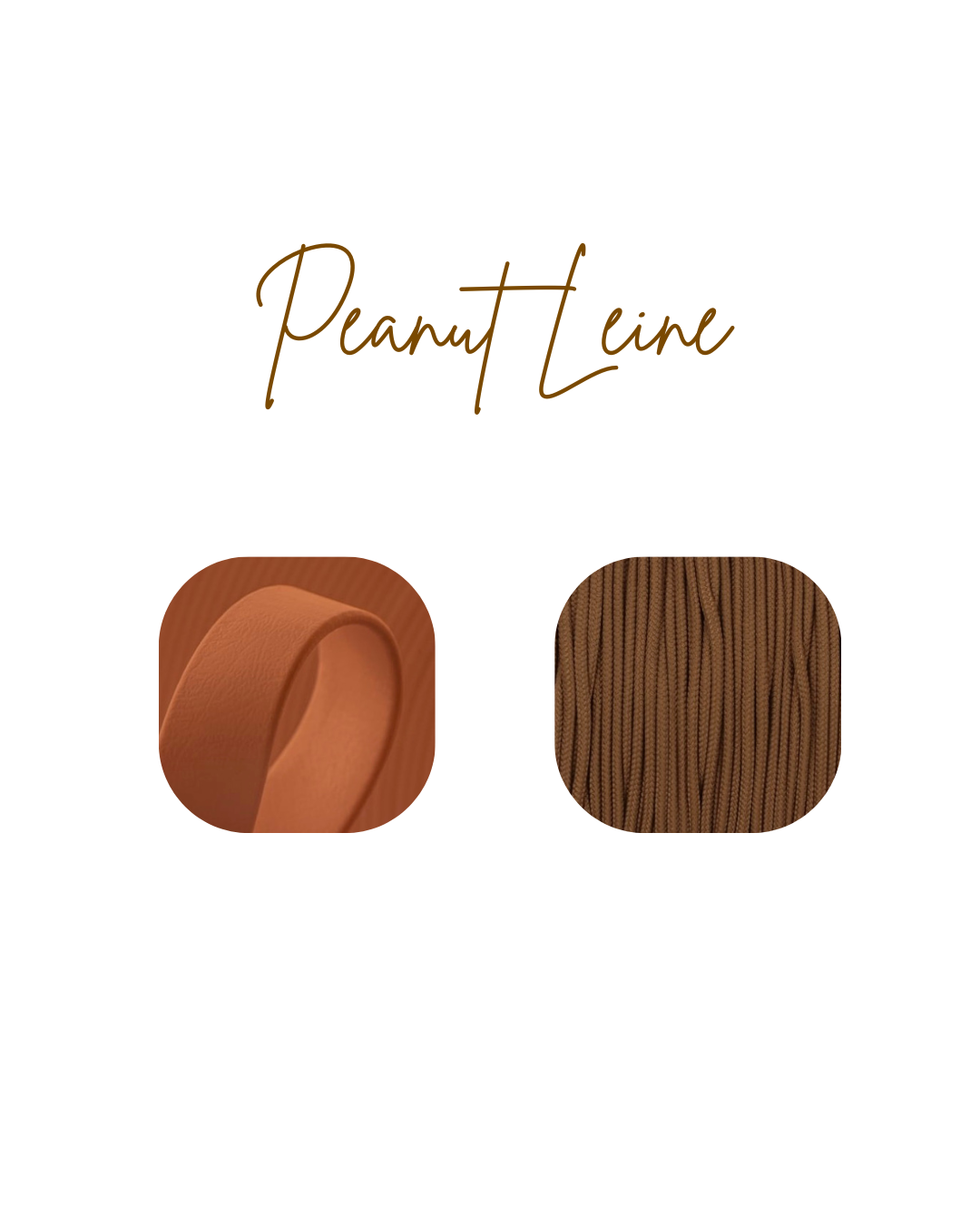 Crossbody Leine - Peanut
